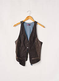 Gilet sans manche doublure marron ONE STEP femme