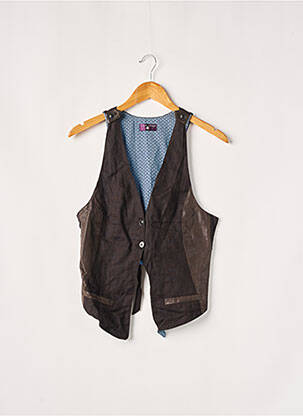 Gilet sans manche doublure marron ONE STEP femme