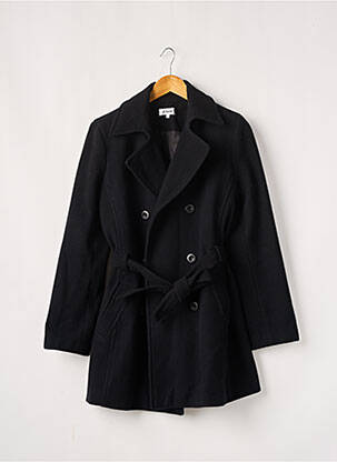 Manteau long noir ETAM pour femme