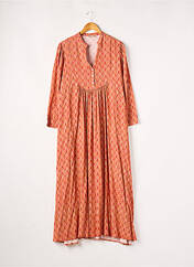 Robe longue orange CHANTAL.B pour femme seconde vue