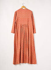 Robe longue orange CHANTAL.B pour femme seconde vue