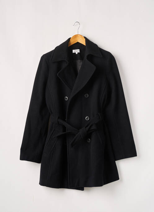 Manteau long noir ETAM pour femme
