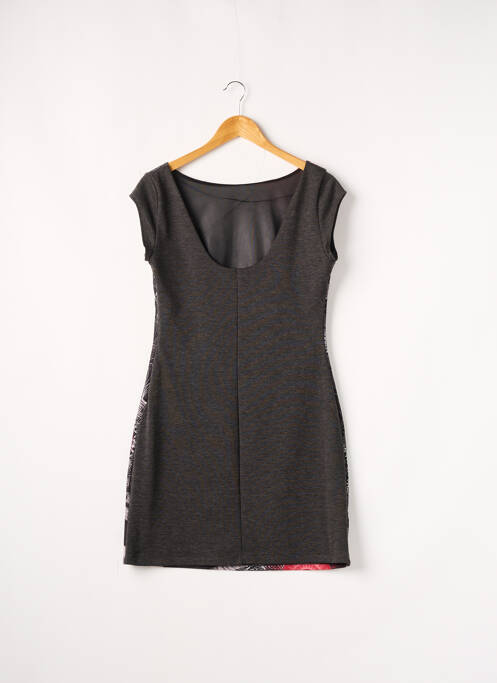Robe courte gris DESIGUAL pour femme