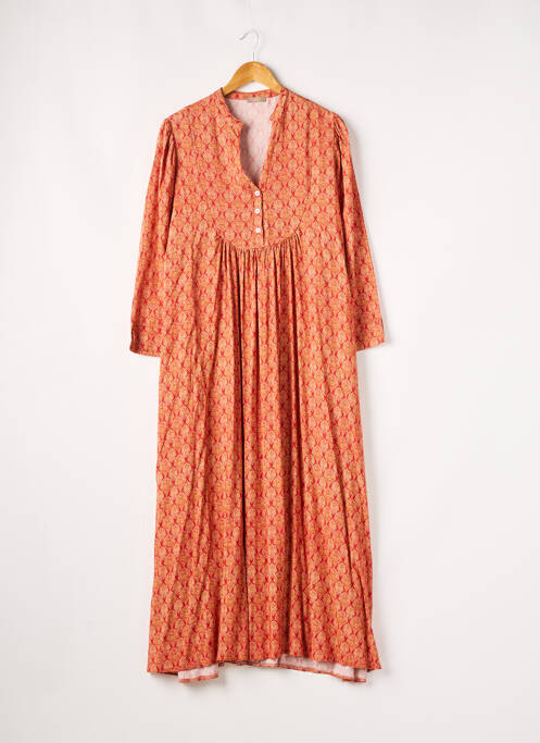 Robe longue orange CHANTAL.B pour femme