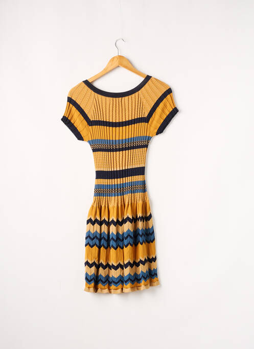 Robe pull jaune THE KORNER pour femme