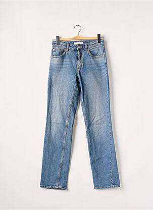 Jeans coupe slim slim taille normale bleu MANGO femme