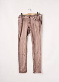 Jeans coupe slim slim taille normale rose GARCIA femme