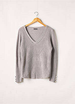 Pull gris BREAL pour femme