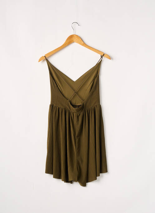 Combishort  sans manche vert ZARA femme