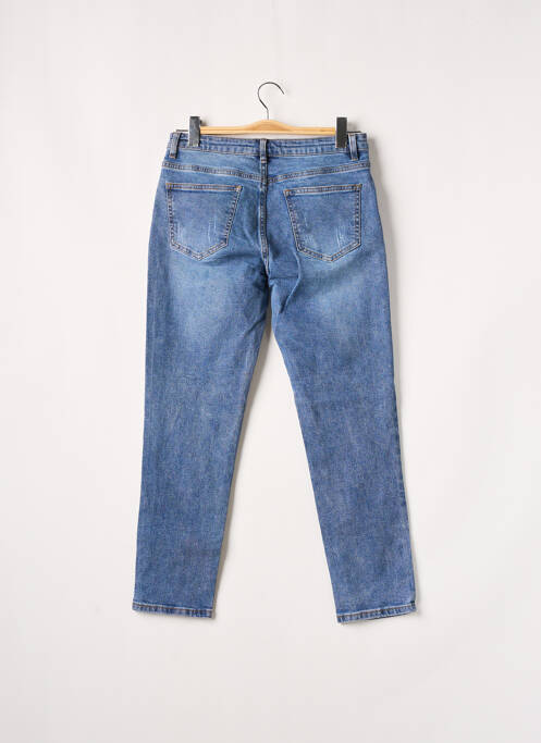 Jeans coupe slim bleu R.DISPLAY pour femme