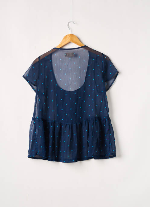 Top bleu HOLLISTER pour femme