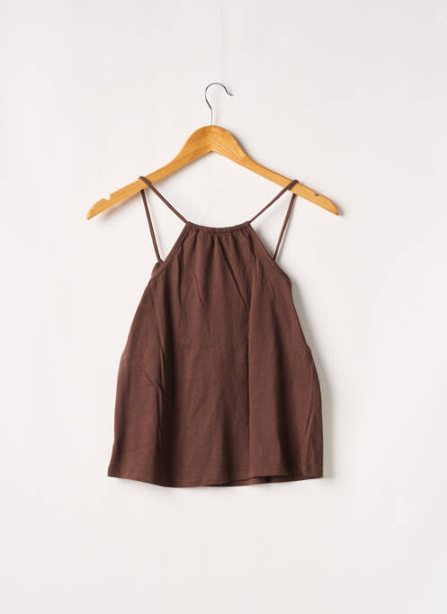 Top marron LA REDOUTE pour femme