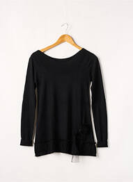 Top stretch manches longues noir TWINSET femme