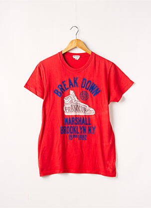 T-shirt rouge MARSHALL ORIGINAL pour homme