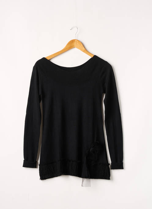 Top stretch manches longues noir TWINSET femme