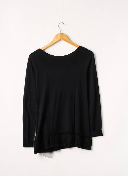 Top stretch manches longues noir TWINSET femme