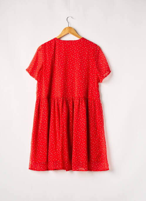 Robe mi-longue rouge VERO MODA pour femme