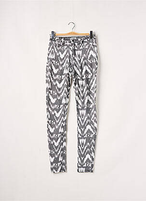 Pantalon slim stretch taille normale gris VERO MODA femme