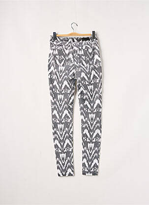 Pantalon slim stretch taille normale gris VERO MODA femme