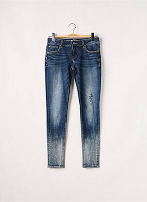 Jeans coupe slim slim taille normale bleu FRACOMINA femme