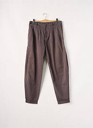 Pantalon chino tissage popeline taille normale gris COMPTOIR DES COTONNIERS femme