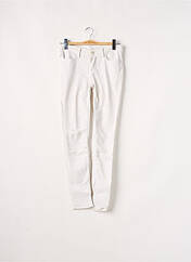 Jeans coupe slim beige REIKO pour femme seconde vue