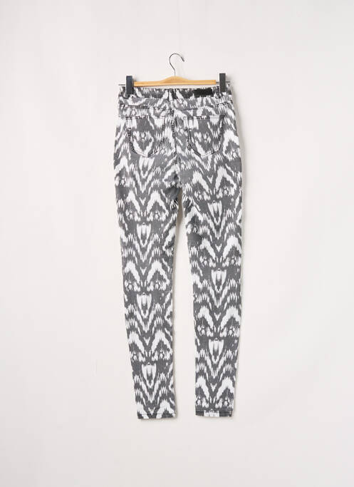 Pantalon slim gris VERO MODA pour femme