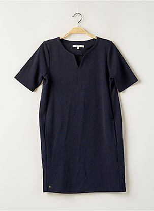 Robe courte manches courtes manches courtes bleu GARCIA femme