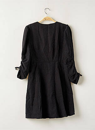 Robe courte manches 3/4 manches 3/4 gris ZARA femme