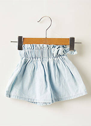 Short taille normale taille élastique bleu KIABI fille