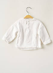 Sweat-shirt blanc KIABI pour fille seconde vue