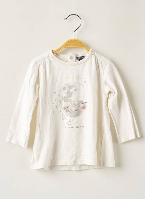 T-shirt beige KIABI pour fille