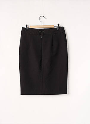 Jupe mi-longue stretch noir VERO MODA femme