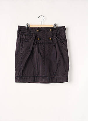 Jupe courte poches violet ONE STEP femme