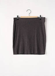 Jupe courte taille élastique gris DIVIDED H&M femme