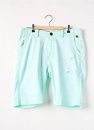 Bermuda coupe droite taille normale vert PETROL INDUSTRIES homme