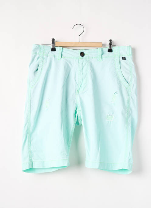Bermuda coupe droite taille normale vert PETROL INDUSTRIES homme