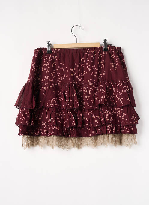 Jupe courte violet ONE STEP femme