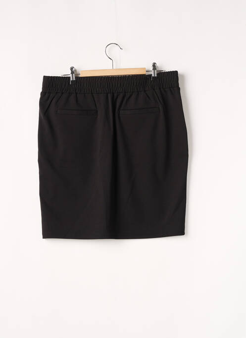 Jupe mi-longue noir ICHI pour femme