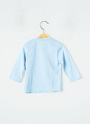 T-shirt manches longues manches longues bleu 3 POMMES garçon
