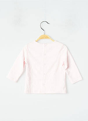 T-shirt coupe droite manches longues rose CATIMINI fille