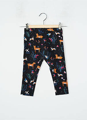 Legging stretch taille élastique noir CATIMINI fille