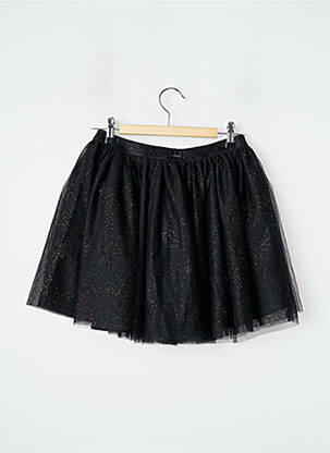 Jupe mi-longue doublure noir CATIMINI fille