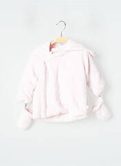 Manteau court rose ABSORBA pour fille seconde vue