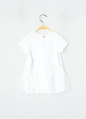 Robe mi-longue blanc IKKS pour fille seconde vue