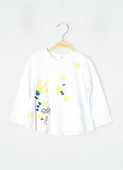 T-shirt blanc CATIMINI pour fille seconde vue