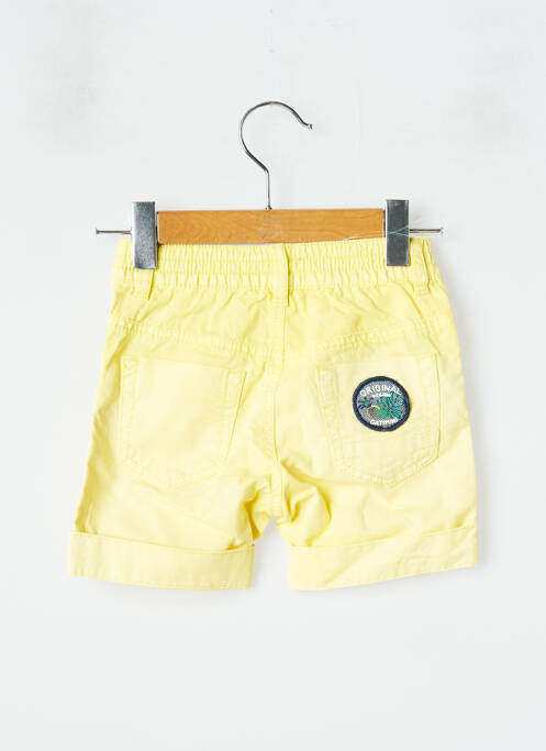 Short poches taille élastique jaune CATIMINI garcon