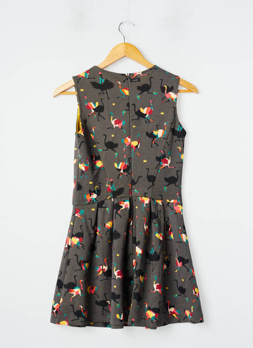 Robe mi-longue gris CATIMINI pour fille