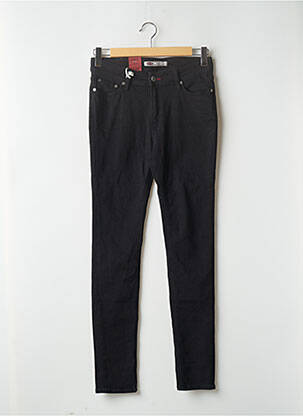 Jeans skinny tissage toile taille normale noir TEDDY SMITH homme