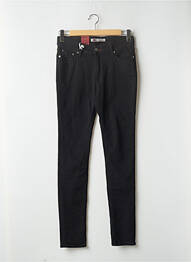 Jeans skinny tissage toile taille normale noir TEDDY SMITH homme